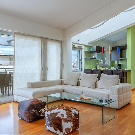 Elvita Athens Sea View Maisonette Bagian luar foto