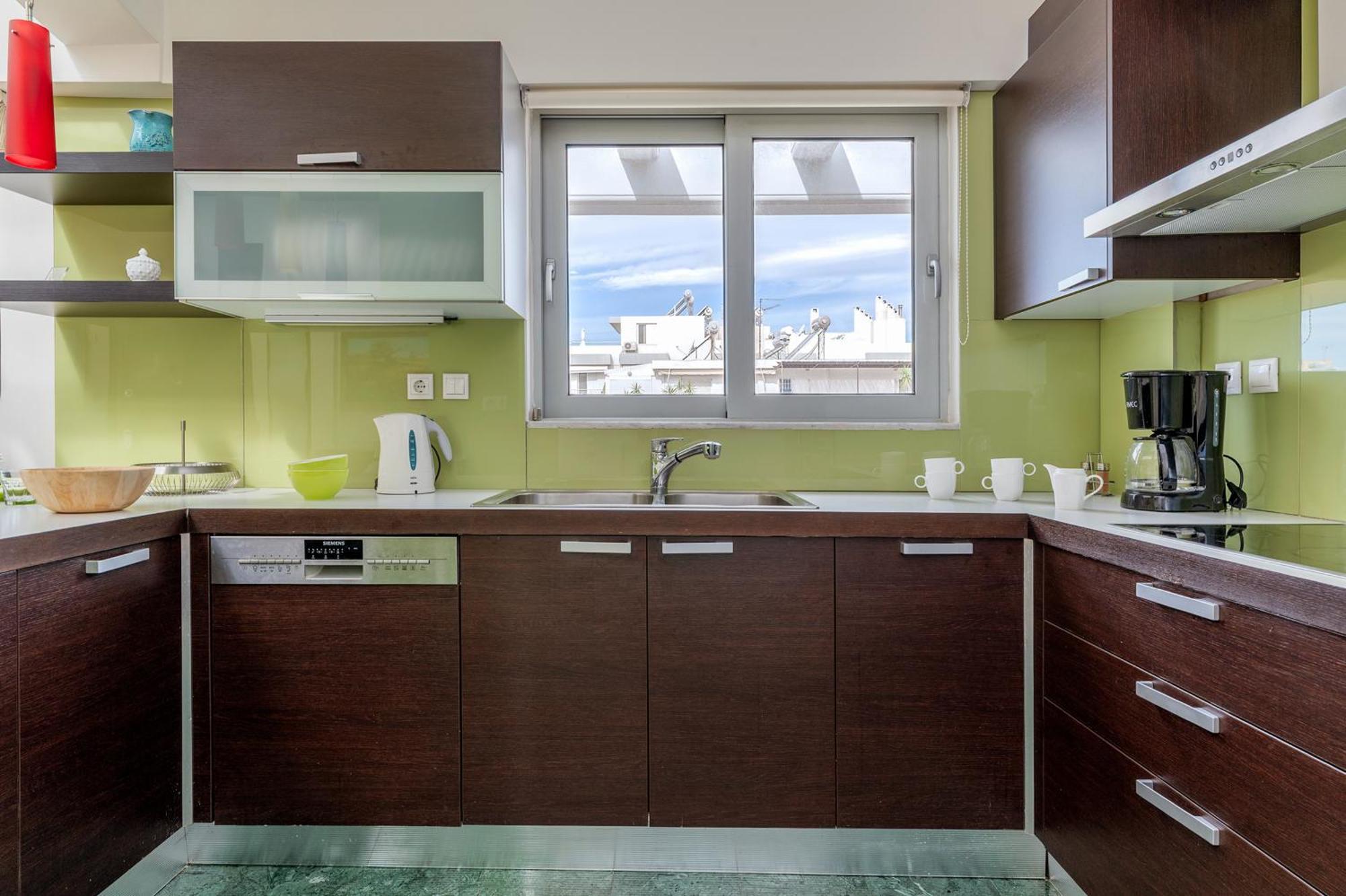 Elvita Athens Sea View Maisonette Bagian luar foto