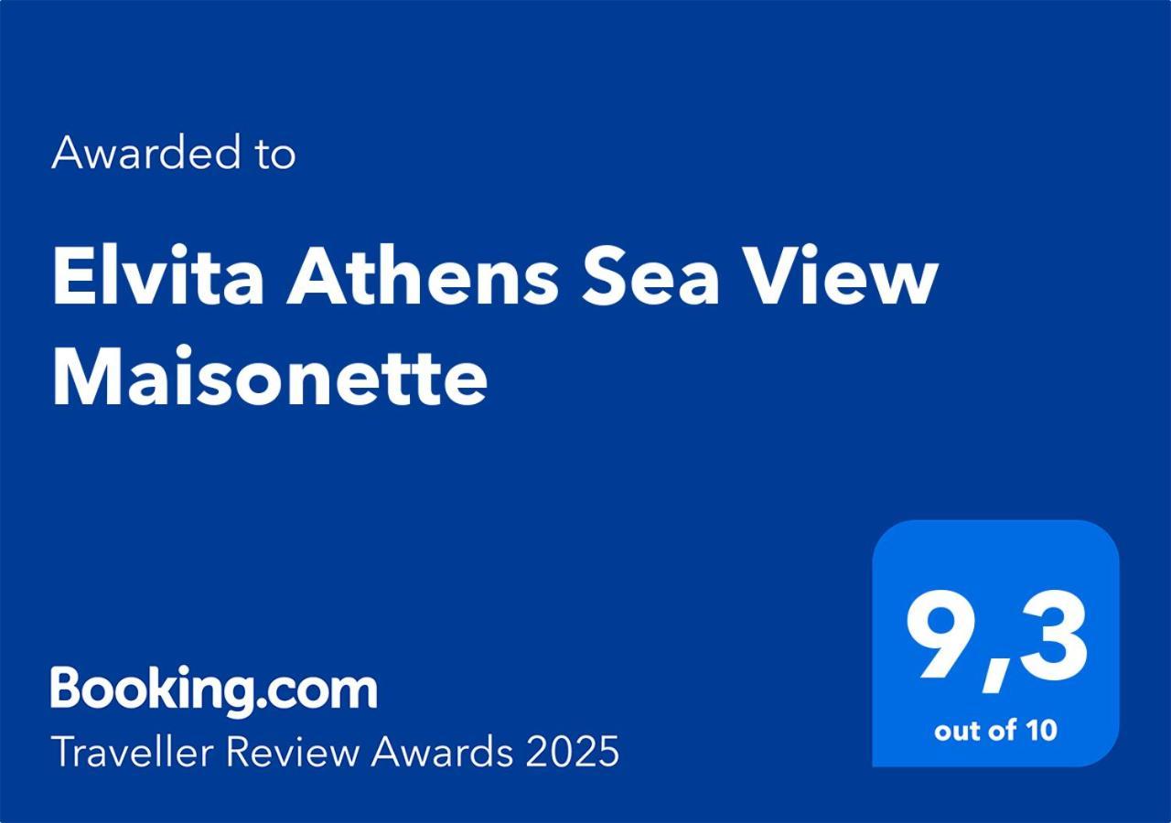 Elvita Athens Sea View Maisonette Bagian luar foto