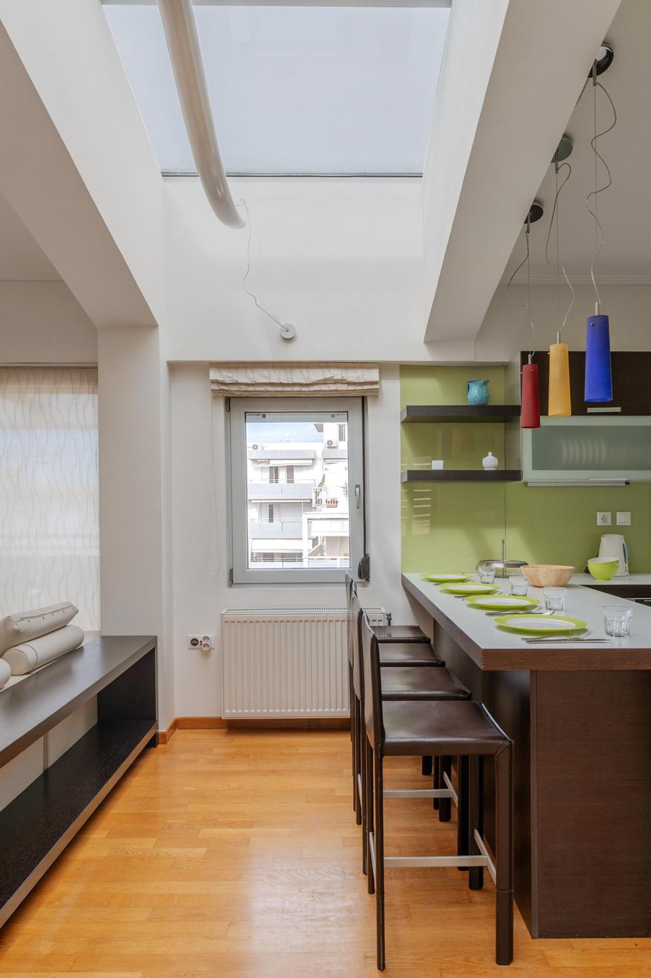 Elvita Athens Sea View Maisonette Bagian luar foto